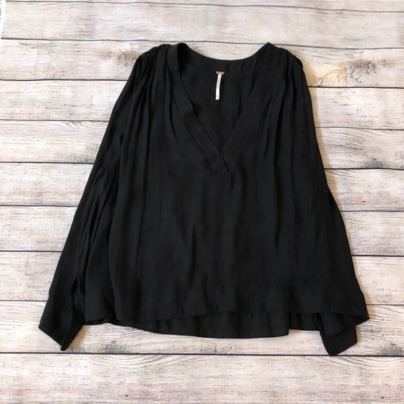 Free People Flowy Pleated Sleeveless Top XS - Picture 1 of 7